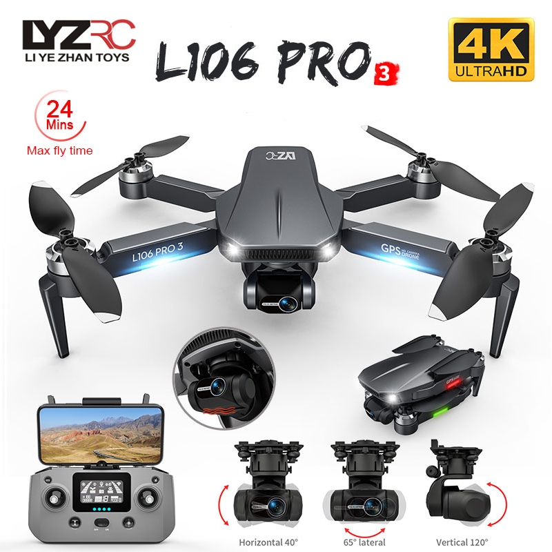 Drone Rc Pro - L106 Pro 3 Drone 5G WIFI