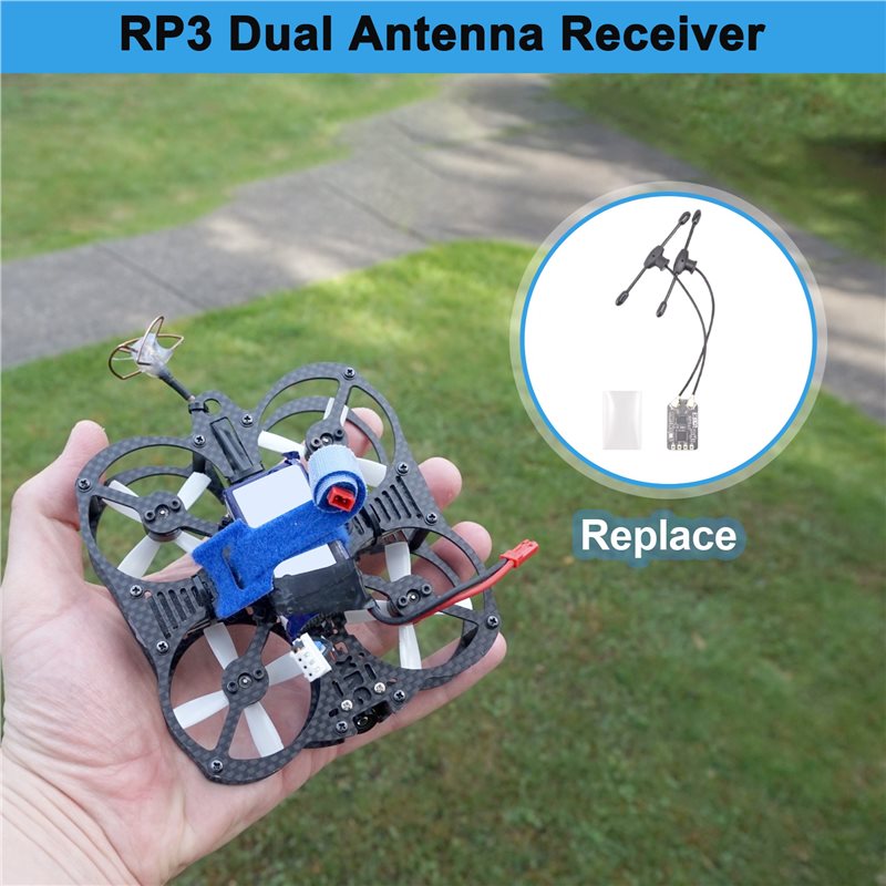 BEDW-RP3 Dual Antenna Receiver - đánh giá và giá Fpv Antenna Receiver