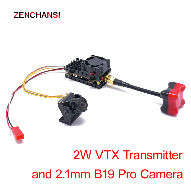 5.8G 2W Transmitter 2000mW VTX - đánh giá và giá Fpv Camera Cmos