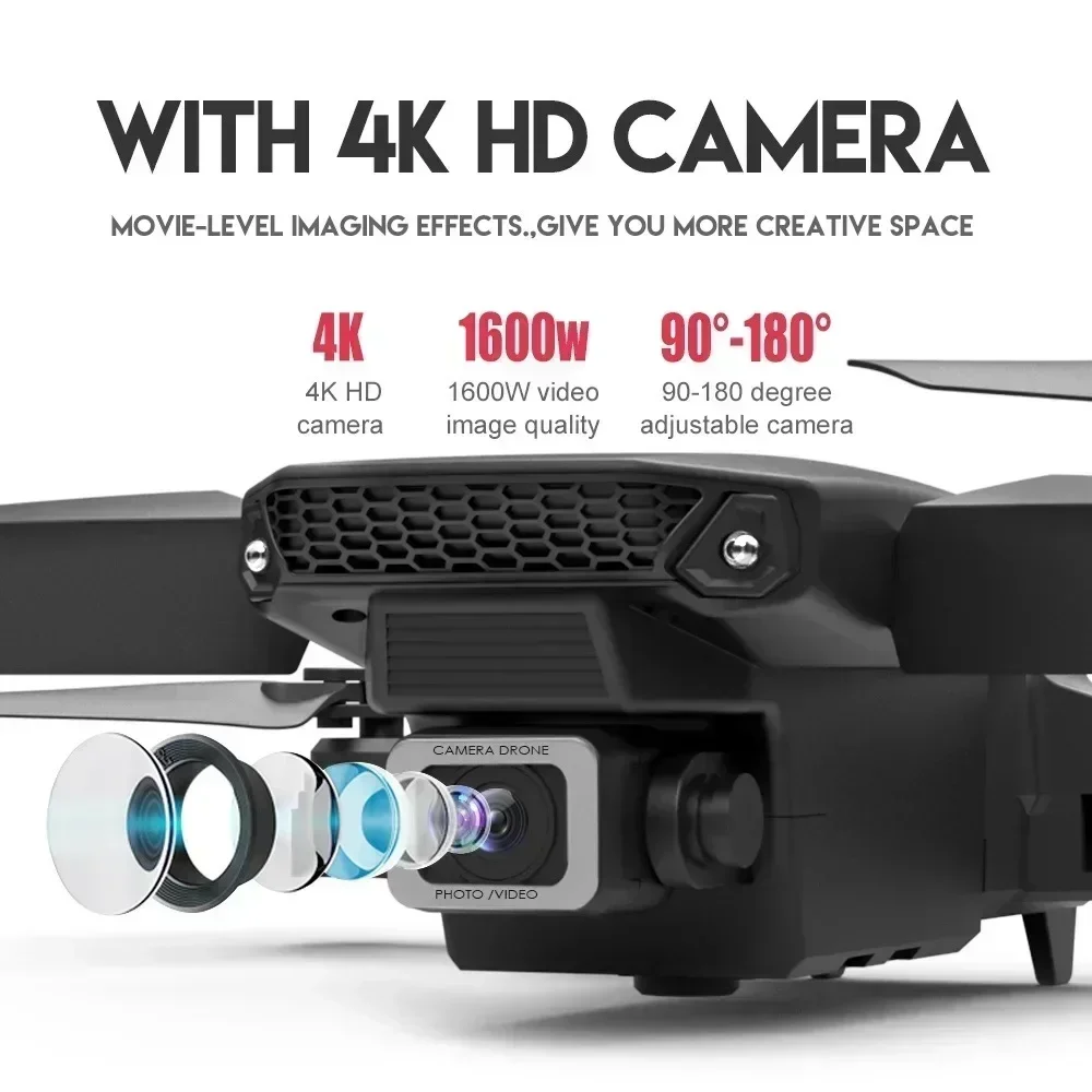 E88 Pro WIFI FPV Drone Wide An - đánh giá và giá Drone Rc Pro