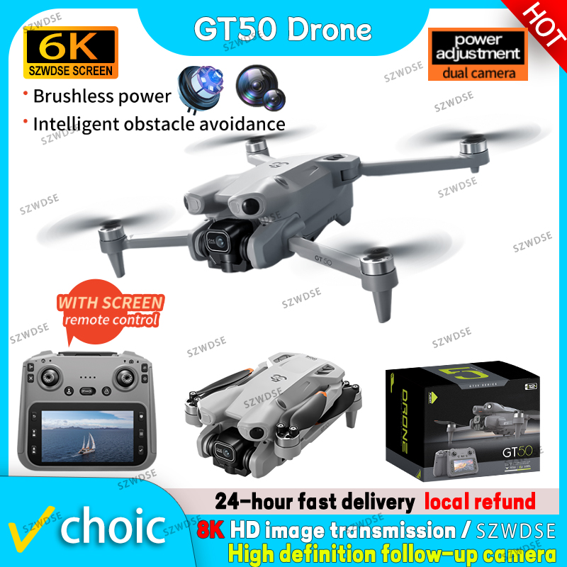 NEW GT50 PRO MIni 5 pro RC Dro - đánh giá và giá Drone Rc Gt50