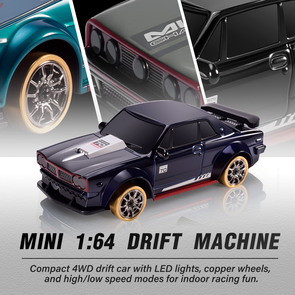 9IMOD 1/64 RC Drift Car 2.4G 4 - đánh giá và giá Drone Rc Bolide