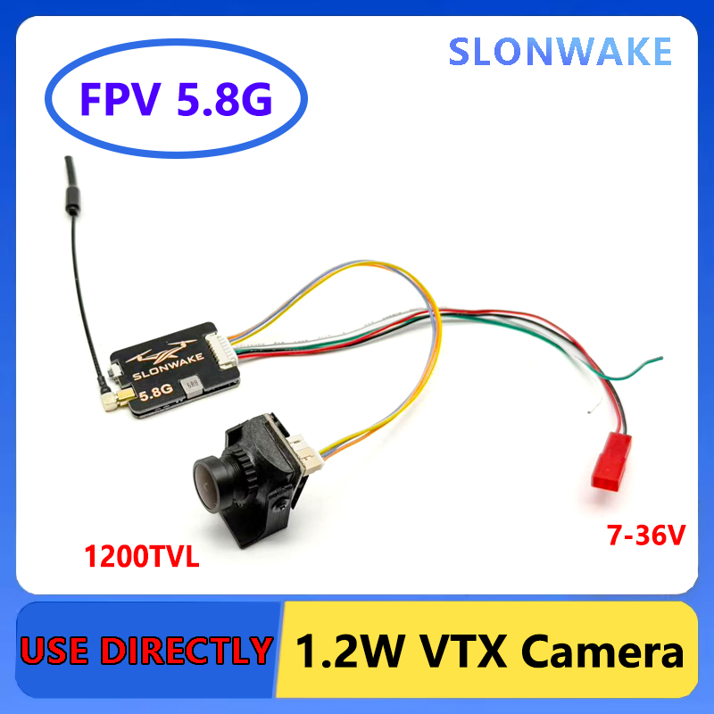 SLONWAKE 5.8G Long Range Trans - đánh giá và giá Fpv Camera Cmos