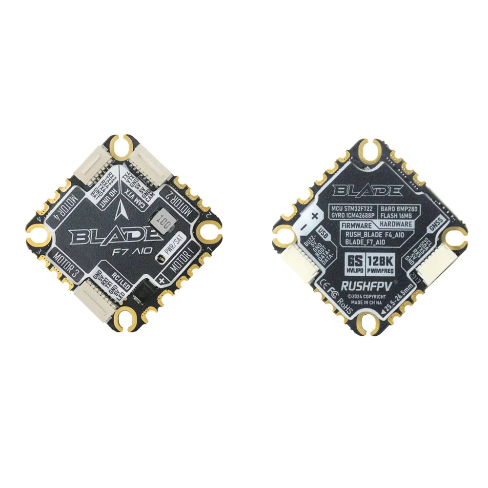 2026 RUSHFPV BLADE F7 45A AIO  - đánh giá và giá Flight Controller