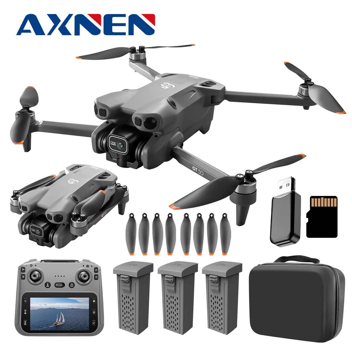 New GT50 Drone 4.3-Inch Screen - đánh giá và giá Drone Rc Gt50
