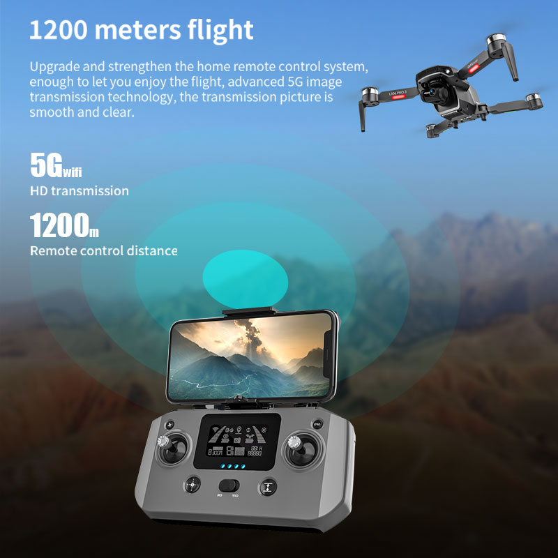 L106 Pro 3 Drone 5G WIFI FPV F - đánh giá và giá Drone Rc Pro