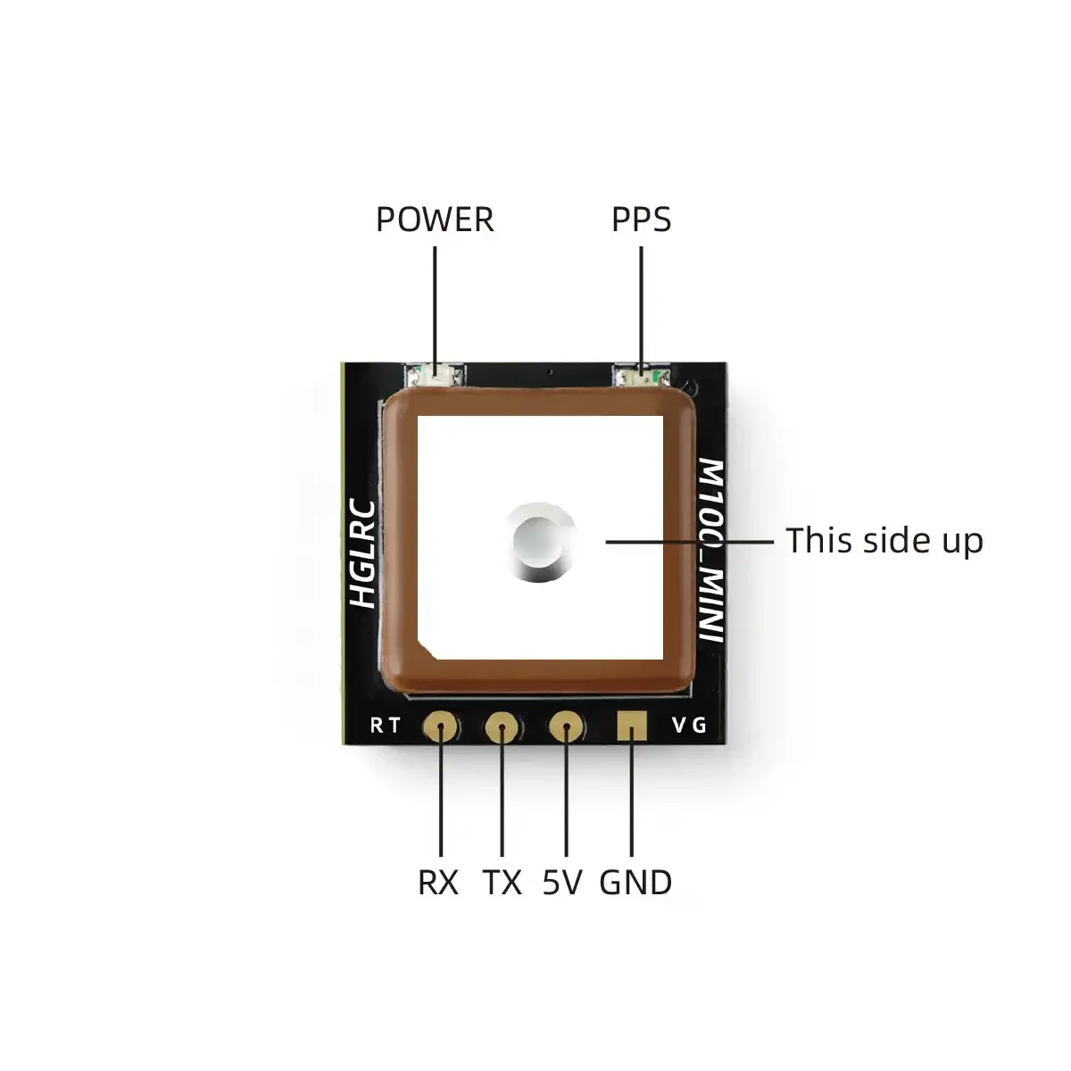 HGLRC M100 MINI GPS Module M10 - đánh giá và giá Drone Rc Flight Controller