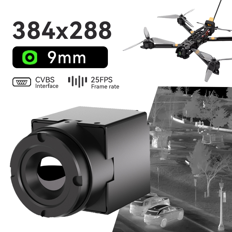 AC384 Thermal Imaging Dome Cam - đánh giá và giá Fpv Camera Cmos