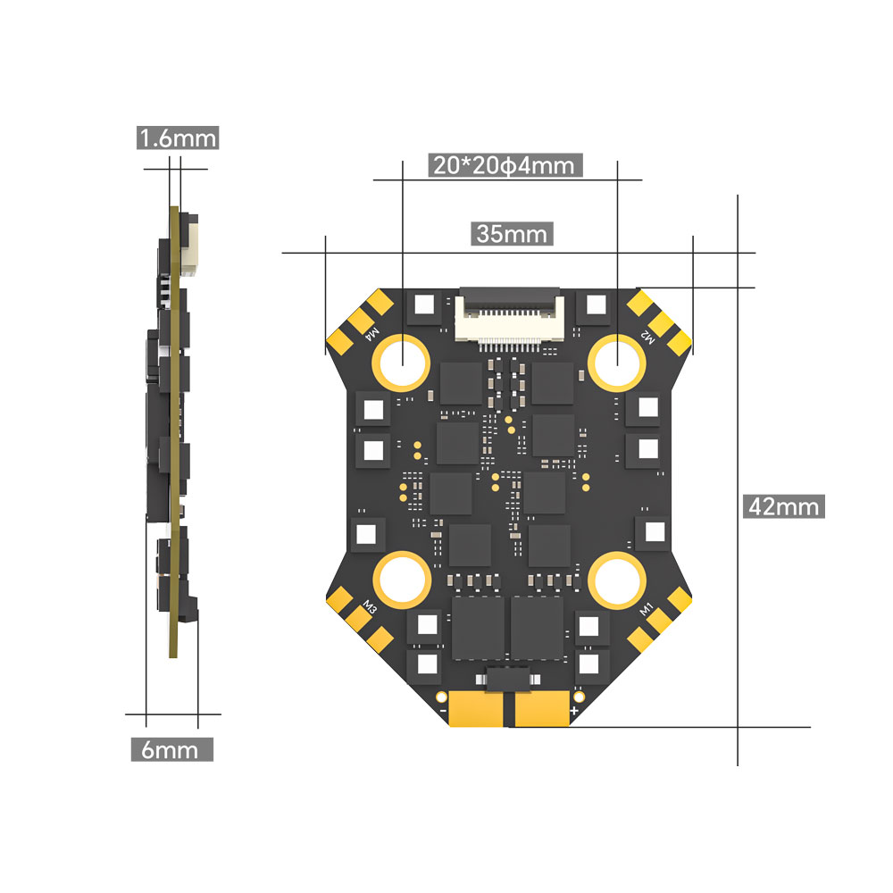 iFlight Borg F7 Mini Stack Fli - đánh giá và giá Flight Controller