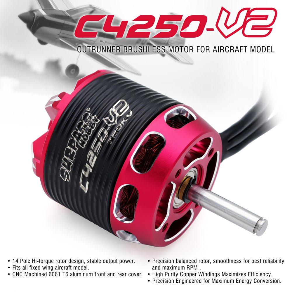 SURPASS HOBBY C4240 750KV/850K - đánh giá và giá Drone Rc Jet