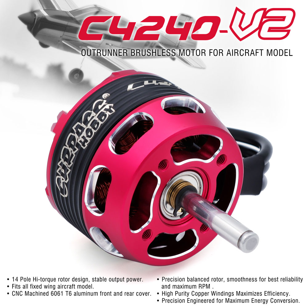 SURPASS HOBBY C4240 750KV/850K - đánh giá và giá Drone Rc Jet