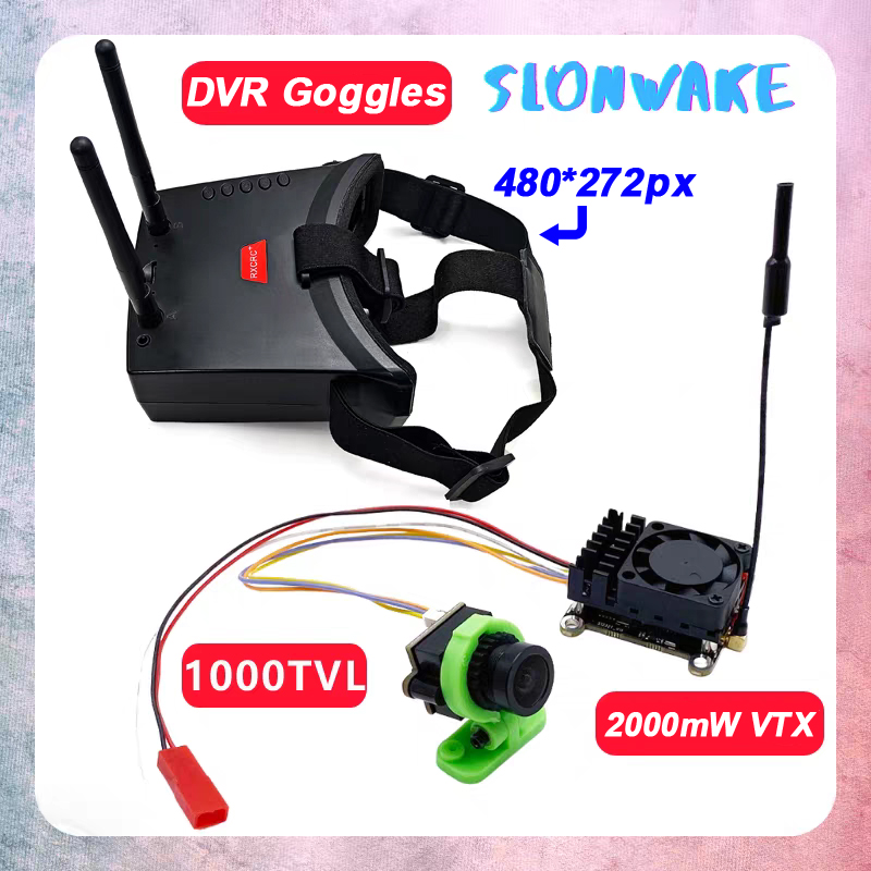 Over 20Km Range 5.8Ghz 2W FPV  - đánh giá và giá Fpv Camera Cmos
